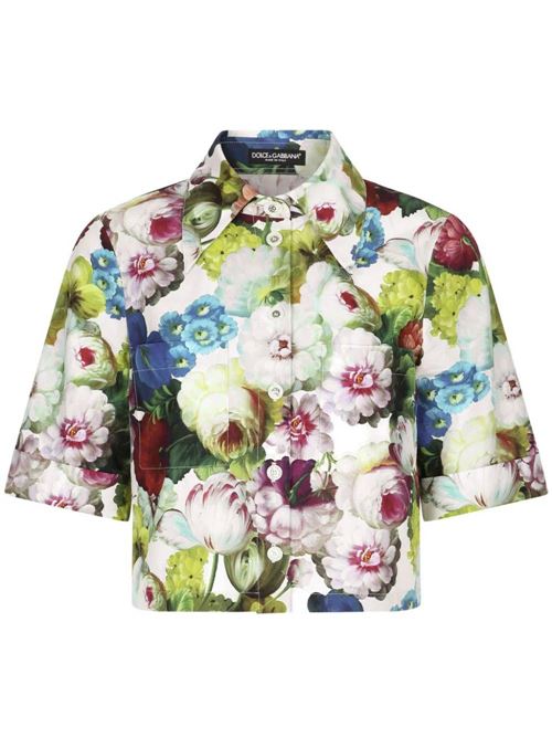 Camicia a fiori  Dolce & Gabbana | F5R72THS5Q2HA4YF